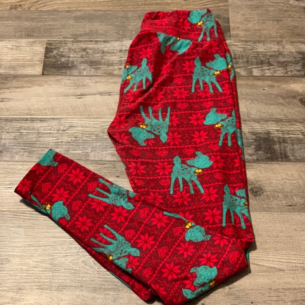LuLaRoe Christmas Leggings